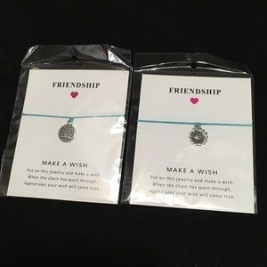 Set of friendship wish bracelets